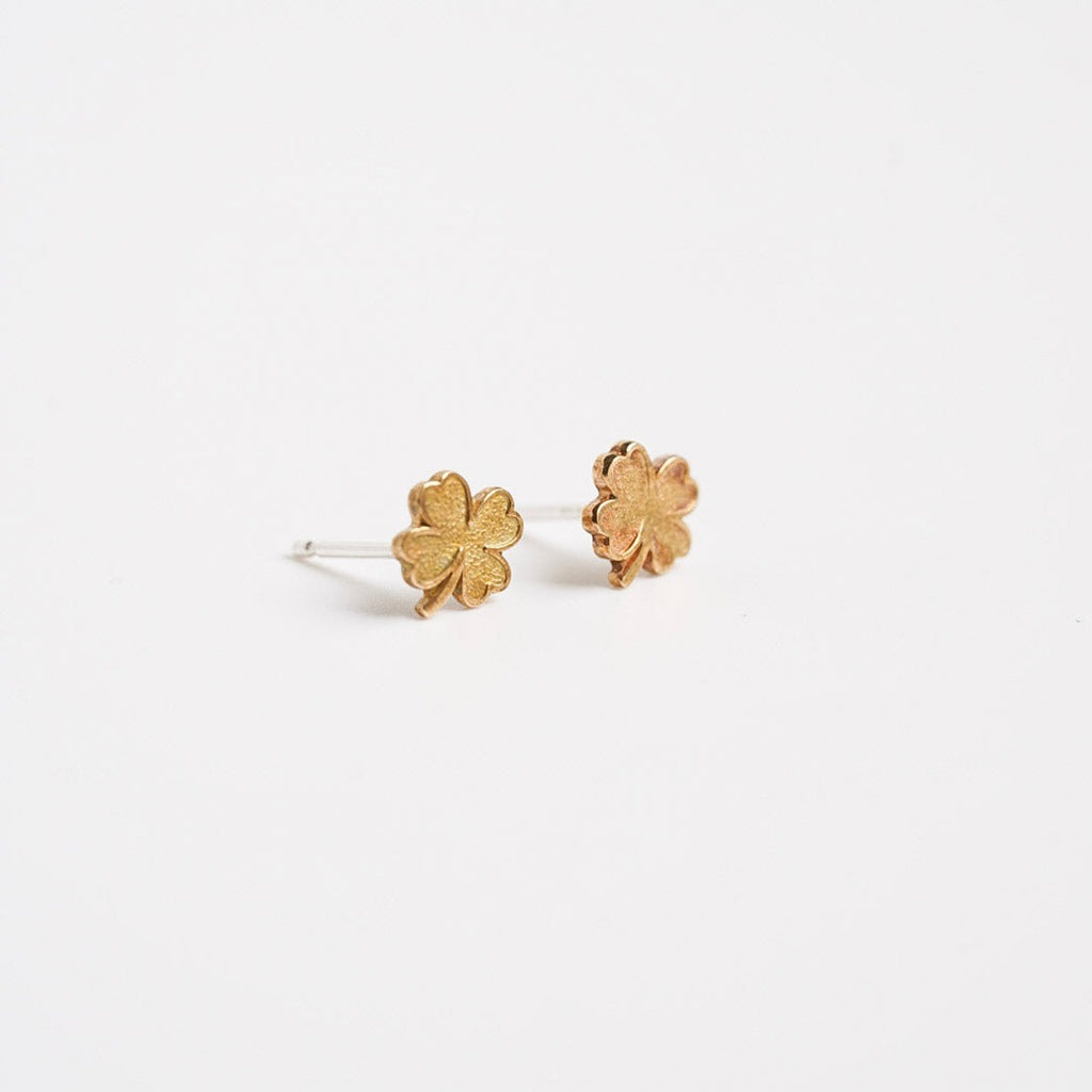 Shamrock Stud Earrings