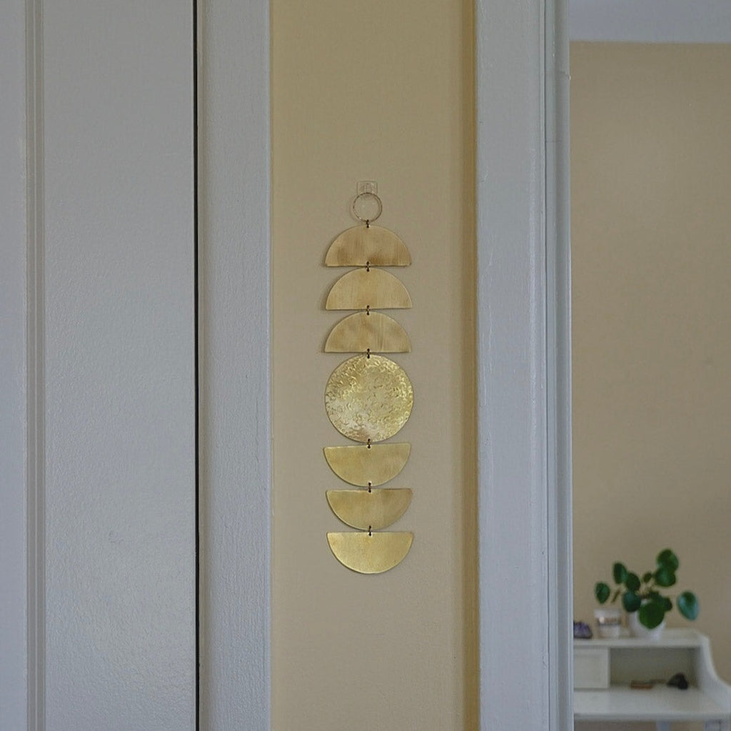 Brass Semi Circle Wall Hanging