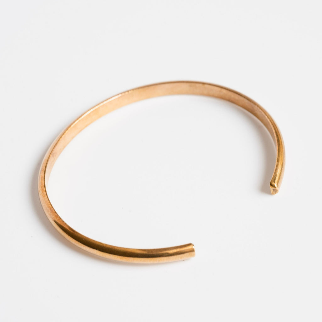 Metrix Jewelry Brass domed cuff bracelet