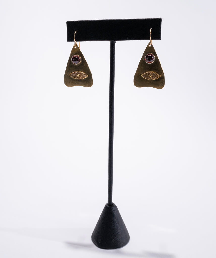 Ouija Board Planchette Earrings